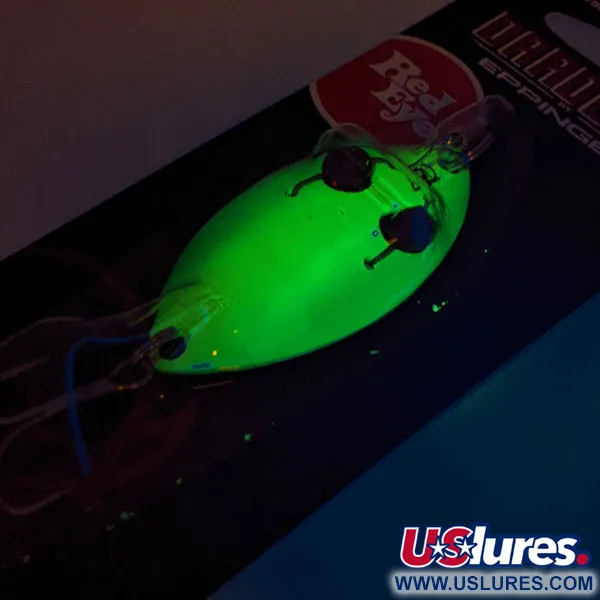 Eppinger Red Eye Wiggler UV Blizgė, Electric Lime/Nickel, 7g, #13097
