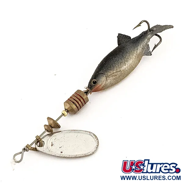 Mepps Comet Mino 1 Sukriukė, Sidabrinė, 4.6g, Guminė Žuvelė, #13127