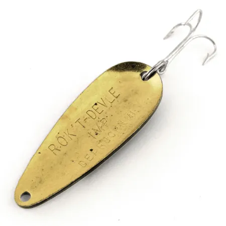 Dardevle Rok't Imp Blizgė, Juoda/Balta/Žalvaris, 21g, Vintage, #13136