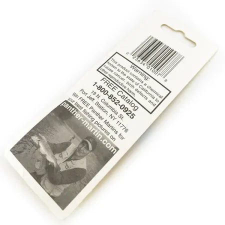 Panther Martin 2 Sukriukė, Geltona, 2,5g, Lapelis ant ašies, #13192