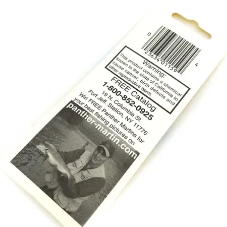 Panther Martin 2 Sukrė, Sidabras, 2,5g, sidabruotas lapelis, #13193