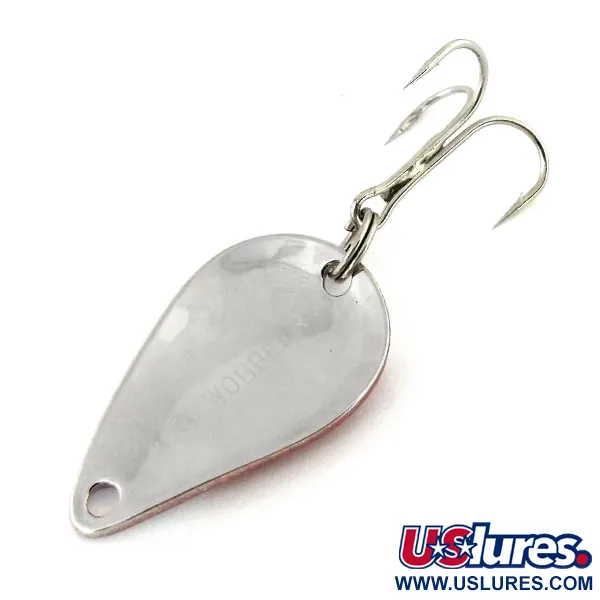 Acme K.O. Wobbler Vartiklė, Raudona/Balta/Nikelis, 7g, JAV, #13203