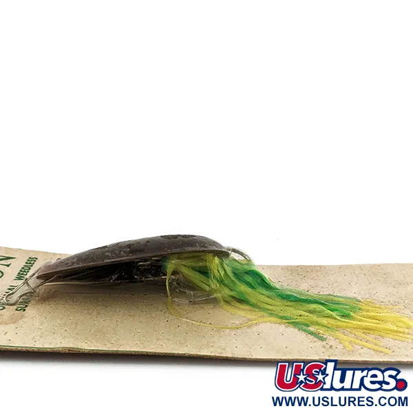 Hydro Lures Weedless Hydro Spoon, 11g, Ruda / Žalia / Geltona, vartiklė #13571