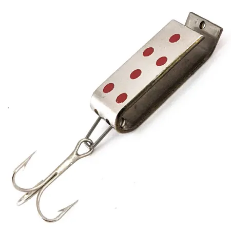 Jake's Lures Lil Jake, Nikelis / Raudona, 9g, Vartiklė #16053