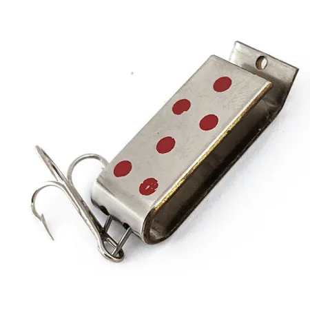 Jake's Lures Lil Jake, Nikelis / Raudona, 9g, Vartiklė #14705