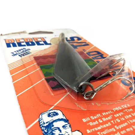 Rebel Arrowhead Trolingo blizgė, Juoda, 17 g, #24482