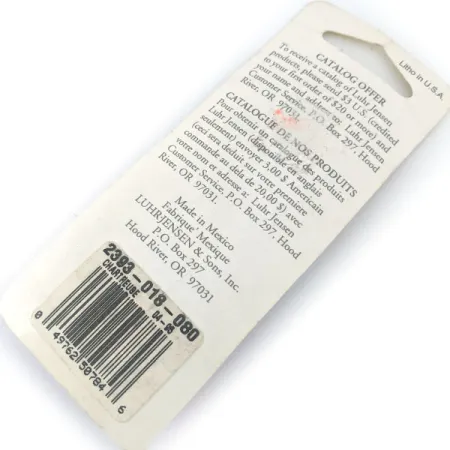 Luhr Jensen Hot Tail, 3,5 g, Nikelis / Geltona, sukriukė #14956