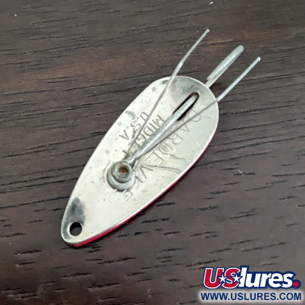 Eppinger Weedless Dardevle Midget, 6 g, Balta / Raudona / Nikelis, vartiklė #16171