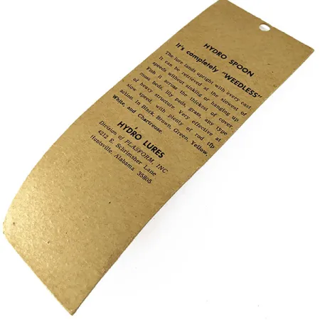 Hydro Lures Hydro Spoon, 11g Žalia/juoda, paviršinė vartiklė #16752