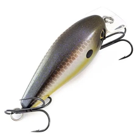 Strike King KVD 1.5 Silent square bill, Olive Shad, 12g, vobleris #16780
