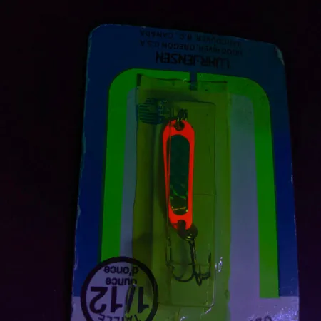 Luhr Jensen Hus-lure UV, 2,4 g, auksinė/oranžinė, blizgė #16796