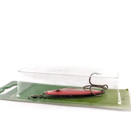 Wahoo Key Largo Swim'n Fin, 14 g, raudona/balta, blizgė-pilkeris #17074