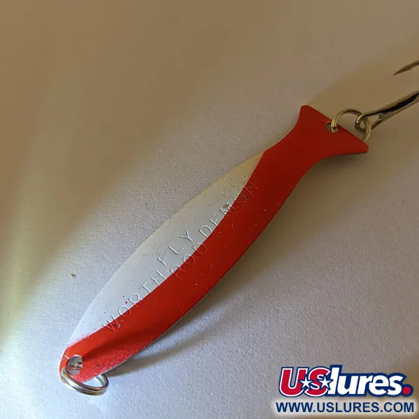 Worth Fly Rod Demon, 2.5g balta/raudona/nikelis, vartiklė #17094