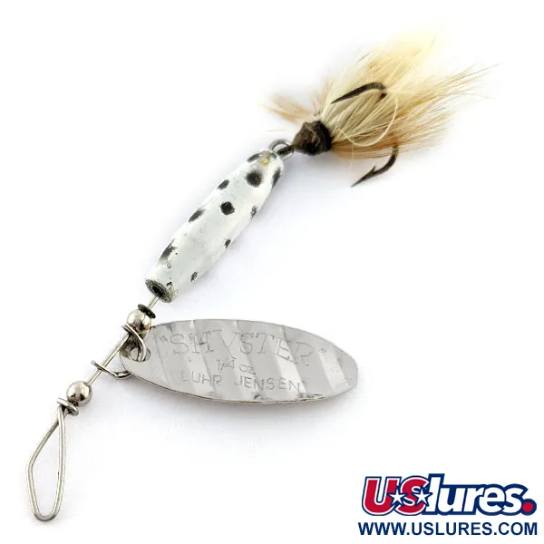 Luhr Jensen Shyster, 1/4oz Nickel, sukrė #17103