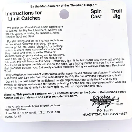 Bay de Noc Do-Jigger 3 UV, 9 g, Blizgė #17536