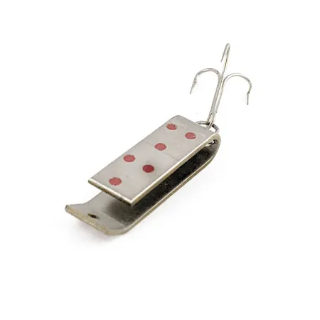 Jake's Lures Lil Jake, 7 g, nikelis/raudona, blizgė #17333