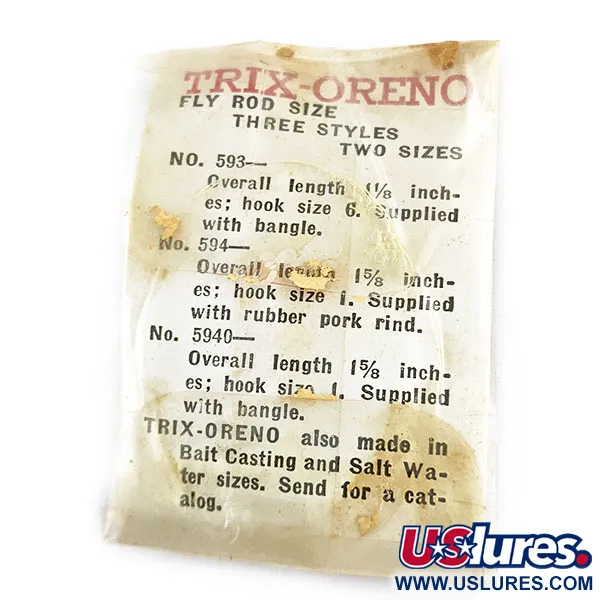 South Bend Trix-Oreno, 2 g, sidabrinė muselinė blizgutė #17393