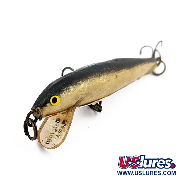 Rapala Original Floater F6, 3 g, auksinis plaukiantis vobleris #17902