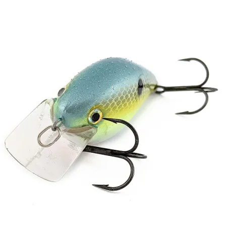 Strike King KVD Silent square bill, Chartreuse Sexy Shad, 12g, vobleris #19626