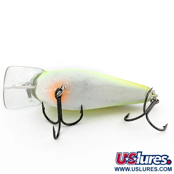 Strike King KVD Silent square bill, Chartreuse Sexy Shad, 12g, vobleris #19626