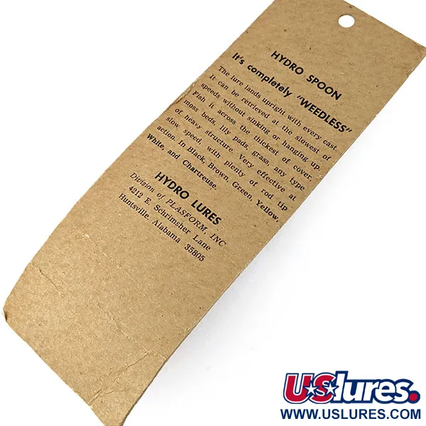 Hydro Lures Hydro Spoon, 11 g juoda/žalia, paviršinė blizgė #18150