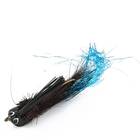Wahoo Bucktail Jig, 17 g, juoda/mėlyna, džigas #18708