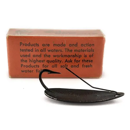 Atlantic Lures Silver Spoon, 7g, Matinė juoda, Blizgė #18729