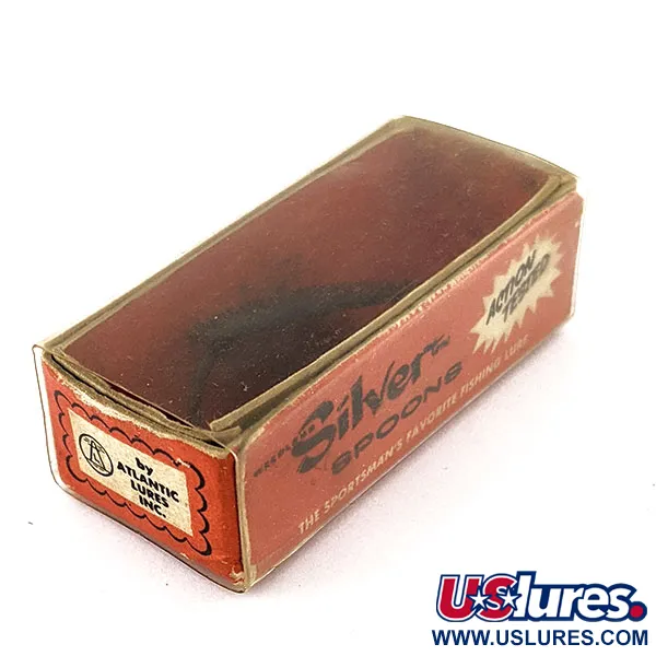 Atlantic Lures Silver Spoon, 7g, Matinė juoda, Blizgė #18729