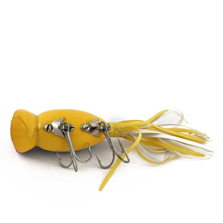 Fred Arbogast Hula Popper, 10g, Geltona/Mėlyna, Paviršinis masalas #18822