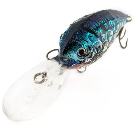 Renosky Deep Dive Honeycomb Rattl shad, Silver/Blue, 12g, giluminis vobleris #19382