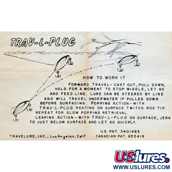 TraveLure Trav-L-Plug, 21 g, žalias vobleris #21521
