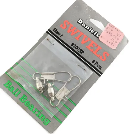 Danielson Swivels, #6, nikeliuoti, suktukai #19775