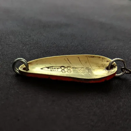 Luhr Jensen Rocket 88 UV, 9 g, žalvarinė/juoda/raudona UV, blizgė #20095