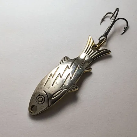 Atlantic Lures Golden Wobble-Fish, 7g, auksinė/nikelio, vartiklė #20128