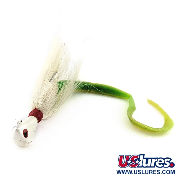 Arkie Lures Ocean Logic Bucktail Striper Jig, 31g Pearl, džigas #20139
