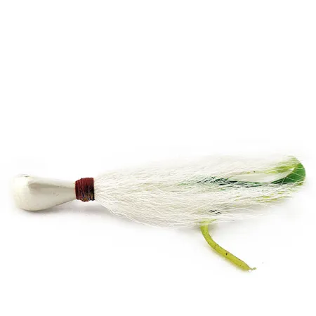 Arkie Lures Ocean Logic Bucktail Striper Jig, 31g Pearl, džigas #20139
