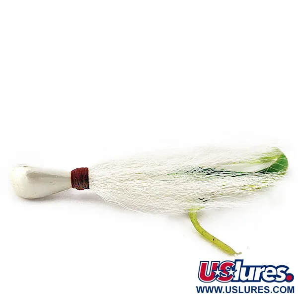 Arkie Lures Ocean Logic Bucktail Striper Jig, 31g Pearl, džigas #20139
