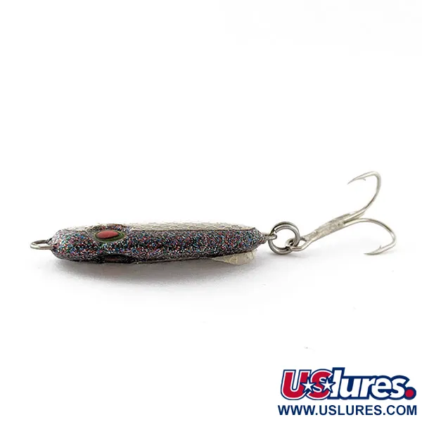 Bomber Slab, 35g, Balta ir blizgi, Vertikali blizgė #20170