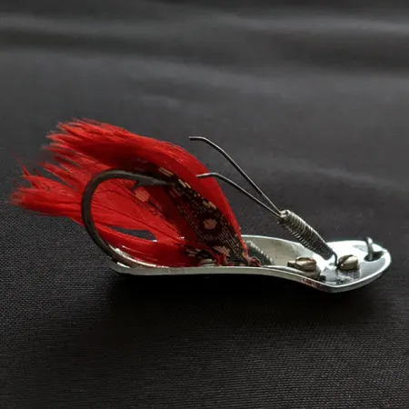 Pflueger Chum 2, 7g, nikelis/raudona, vartiklė #20257