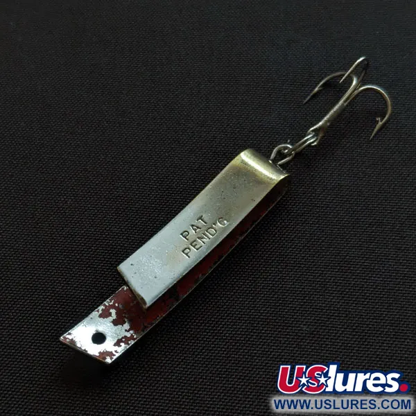 South Bend Super-Duper 503, 4,3 g, nikelio/raudona, blizgė #20423