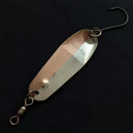 Luhr Jensen McMahon 5, 14g nikelis/žalvaris, vartiklė #20478