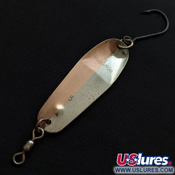 Luhr Jensen McMahon 5, 14g nikelis/žalvaris, vartiklė #20478