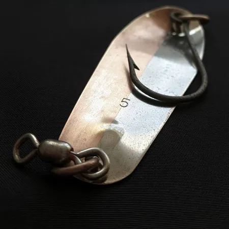 Luhr Jensen McMahon 5, 14g nikelis/žalvaris, vartiklė #20478