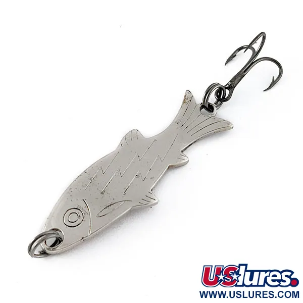 Atlantic Lures Golden Wobble-Fish, nikelis, 7 g, vartiklė #20479