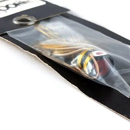 Boone Fly poperis, juoda/geltona, 3 cm #20540