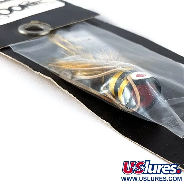 Boone Fly poperis, juoda/geltona, 3 cm #20540