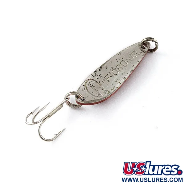 Acme Fiord Spoon Jr Lightning, 3,4 g, raudona/balta/nikelis, blizgė #20563