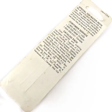 Luhr Jensen Nippin Sam Wood, sidabrinis, 7 g, paviršinis masalas #20575