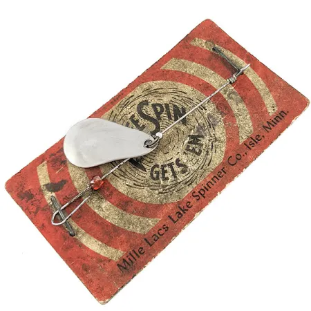 Mille Lacs Lake Spinner, 1g, nikelio spalvos sukrė #20622