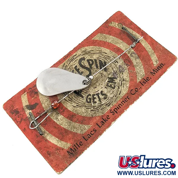 Mille Lacs Lake Spinner, 1g, nikelio spalvos sukrė #20622